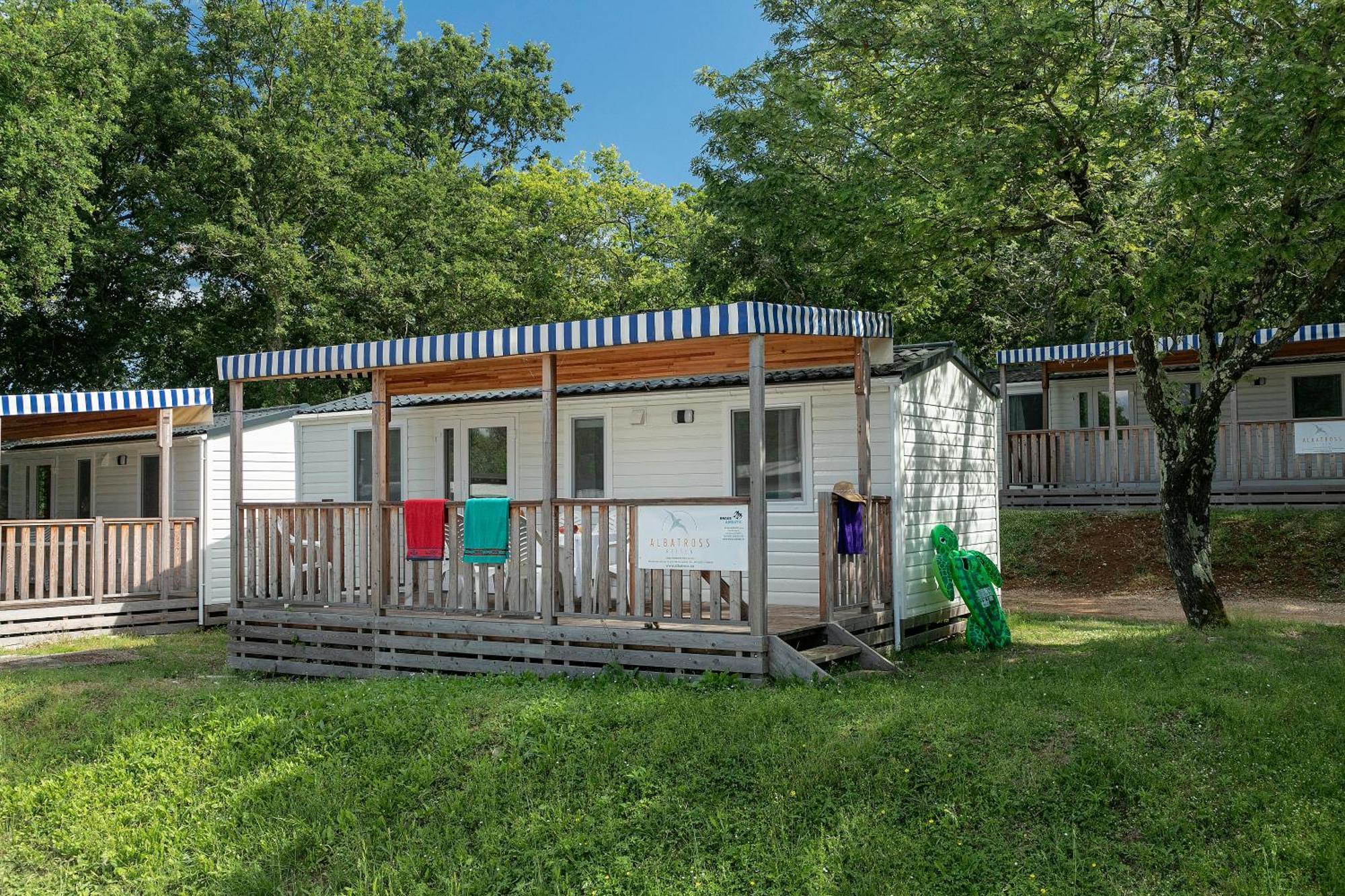 Albatross Mobile Homes On Camping Bijela Uvala Mugeba Exterior photo